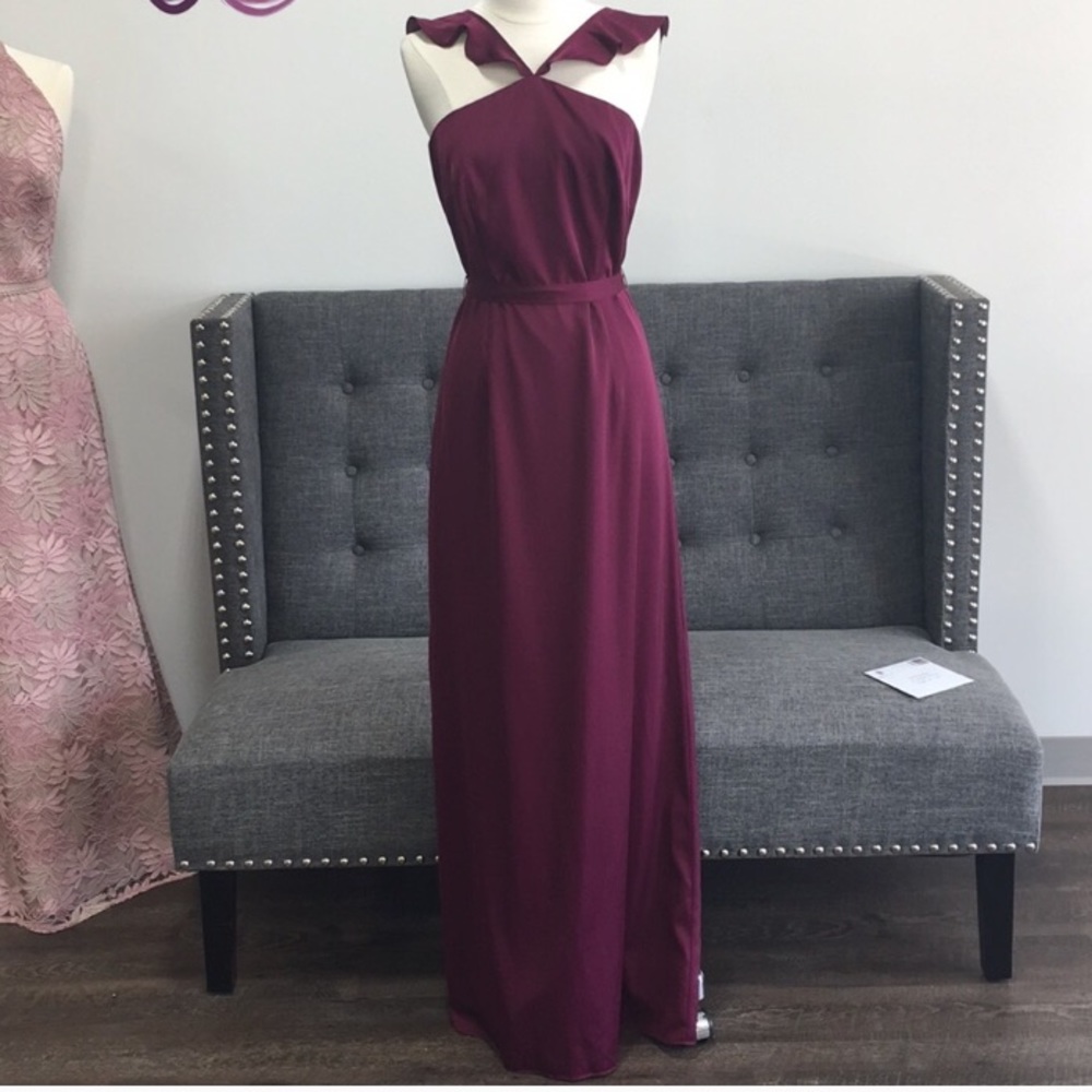 Monique Lhuillier Sateen Dress
